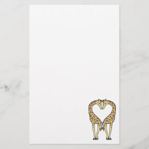 Papeterie Amour de girafe