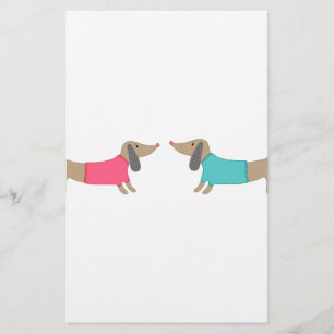 Papeterie Amoureux de les chiens mignons