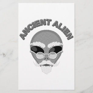 Papeterie Ancien journal en chef Alien