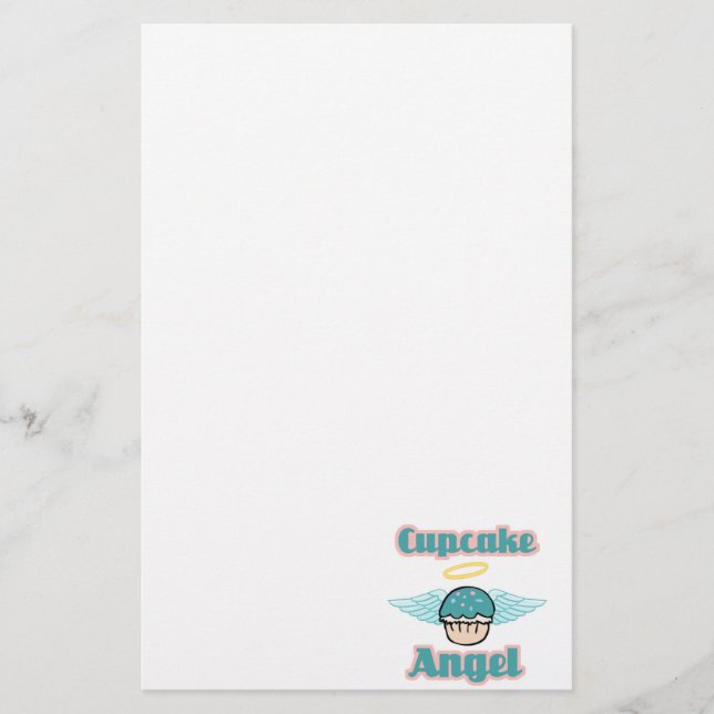 Papeterie ange cupcake (Devant)