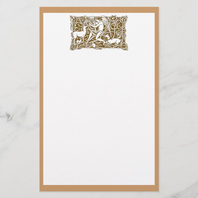 Papeterie Angel avec Harpe (Devant)