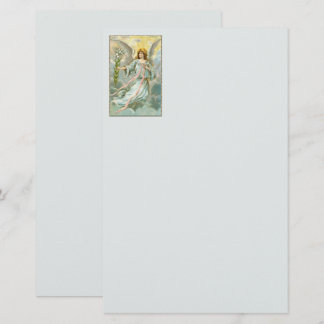Papeterie Angel En Papier Bleu