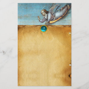 Papeterie ANNONCIATION VOL Parchemin Parchemin Blue Sapphire