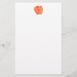 Papeterie Aquarelle Apple
