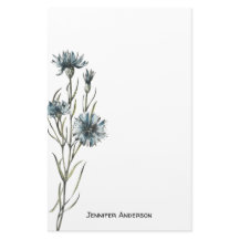 Aquarelle Moderne Fleur sauvage Floral Verdure