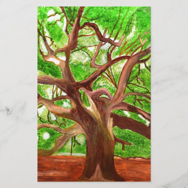 Papeterie Arbre de chêne (Devant)