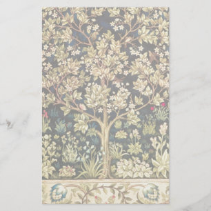 Papeterie Arbre de William Morris de Pre-Raphaelite de cru