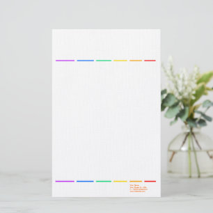 Papeterie Arc-en-ciel minimal 