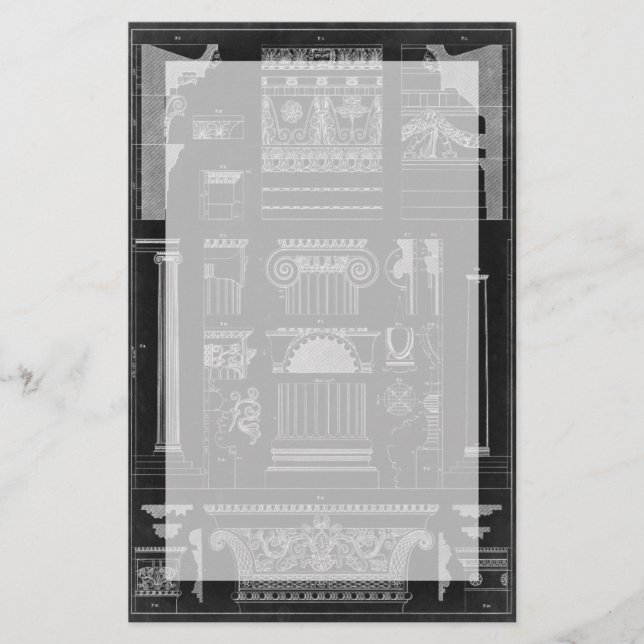 Papeterie Architecture graphique IV (Devant)