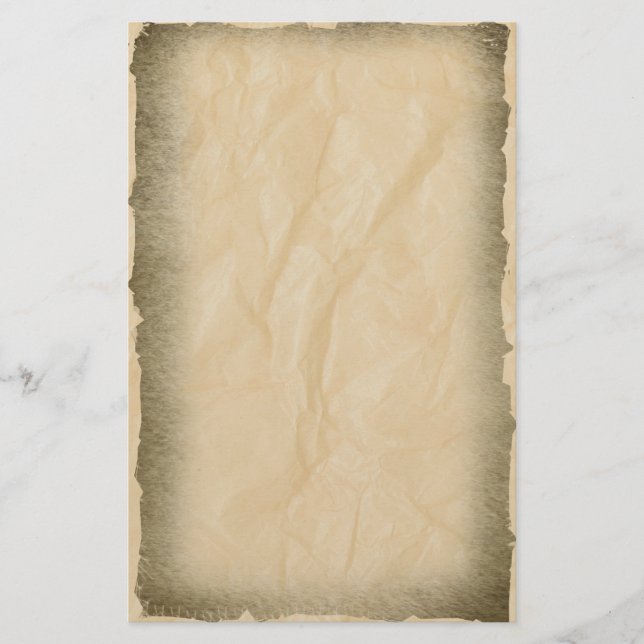 Papeterie Arêtes brûlées sur papier à crinière (Devant)