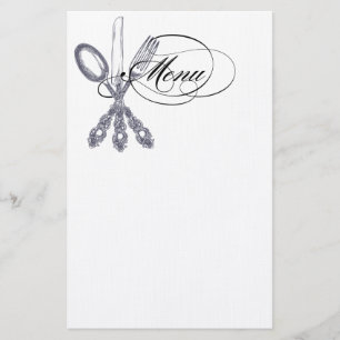 Papeterie Argent antique