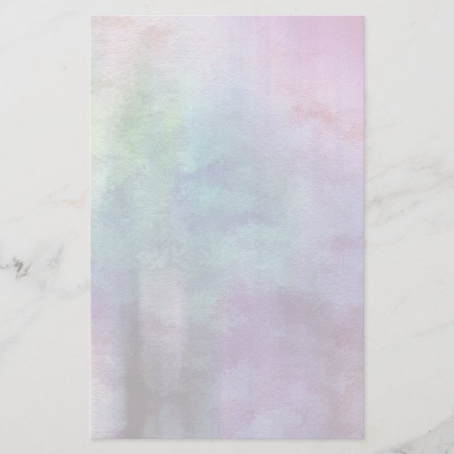 Papeterie arrière - plan d'aquarelle abstrait sur papier 2 (Devant)