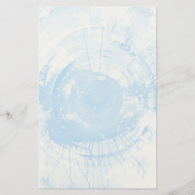 Papeterie Arrière - plan d'aquarelle bleu Abstrait, texture. (Devant)