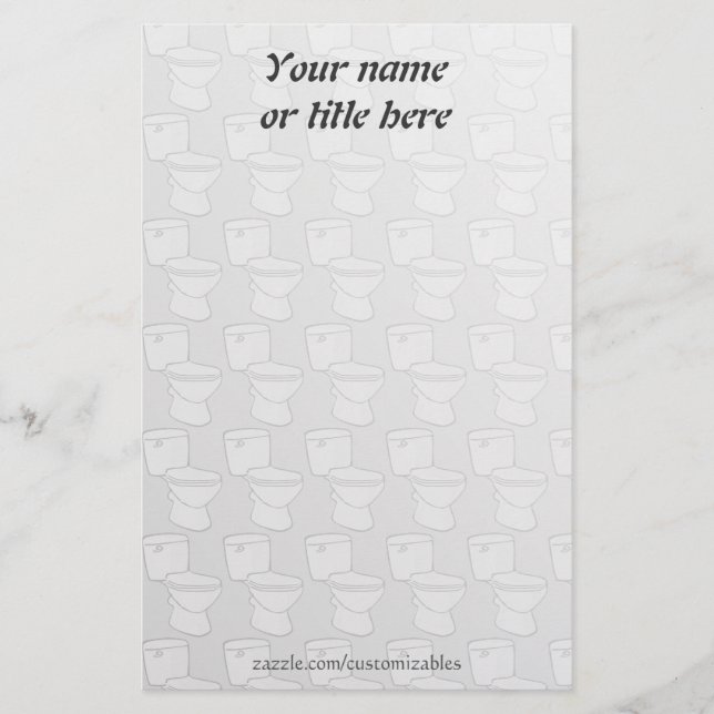 Papeterie Articles de toilette (Devant)