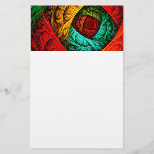 Papeterie Artiste coloré moderne Art Abstrait Motif #09