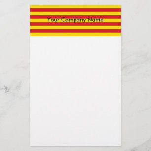 Papeterie avec Drapeau de Catalogne