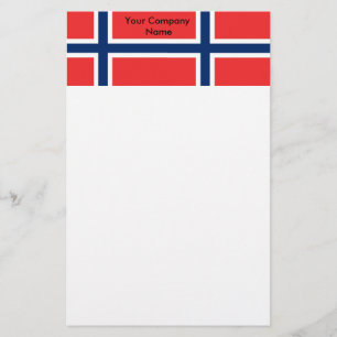 Papeterie avec Drapeau de Norvège