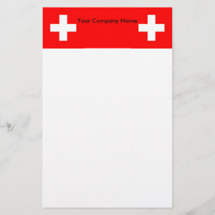 Papeterie avec Drapeau de Suisse