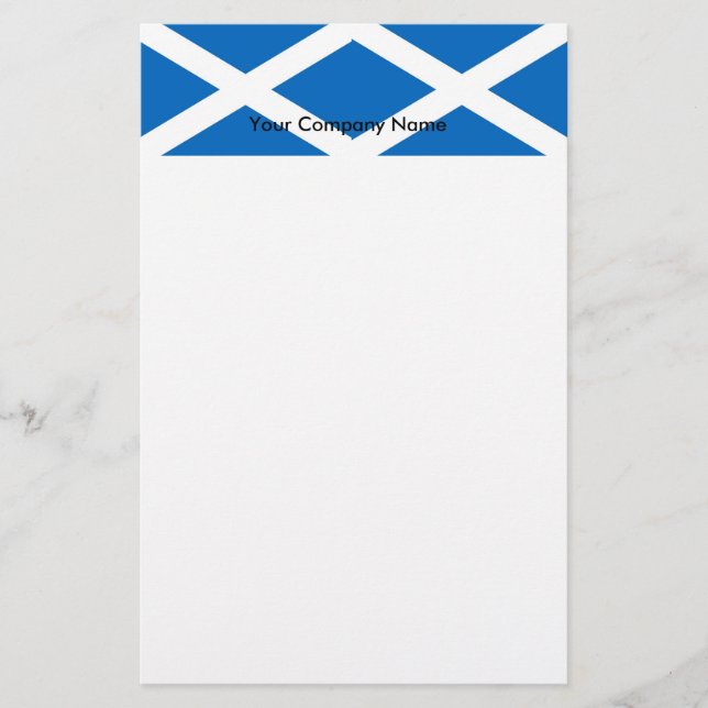 Papeterie avec Drapeau d'Ecosse (Devant)