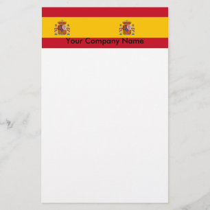 Papeterie avec Drapeau d'Espagne