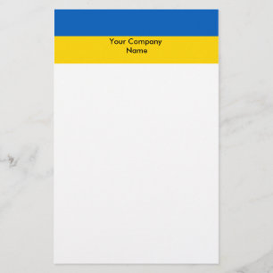 Papeterie avec Drapeau d'Ukraine