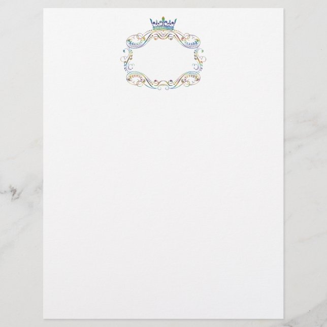 Papeterie avec médaillon de Crown Royal (Devant)