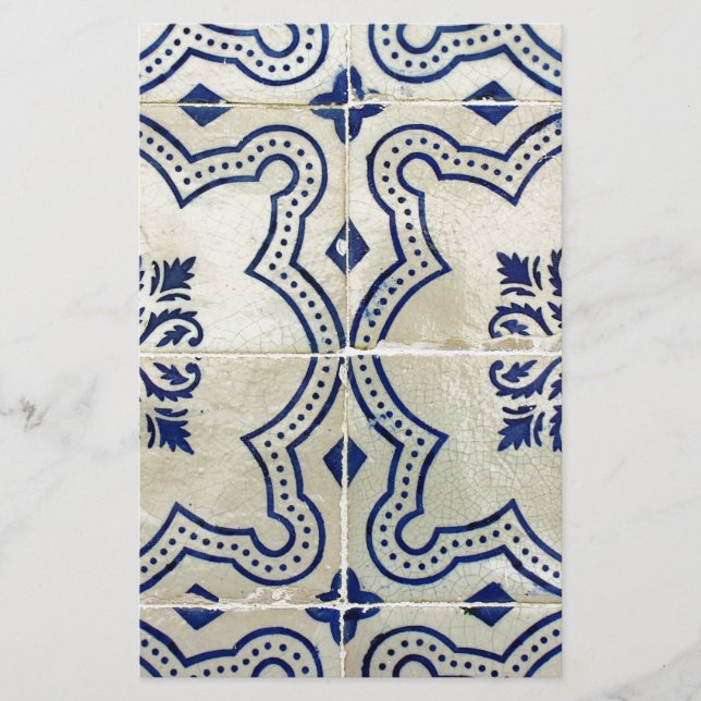 Papeterie Azulejos, Portuguese Tiles (Devant)