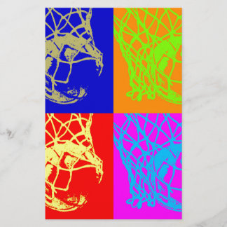 Papeterie Basket-ball Pop Art