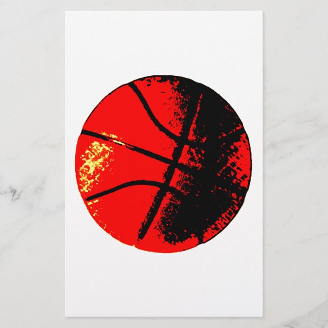 Papeterie Basket-ball Pop Art (Devant)