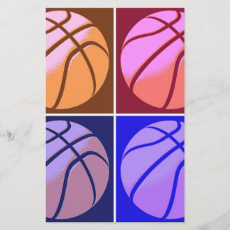 Papeterie Basket-ball Pop Art
