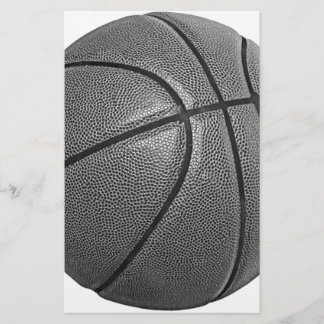 Papeterie Basketball en nuances de gris