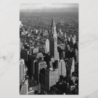 Papeterie Bâtiment Chrysler New York Manhattan