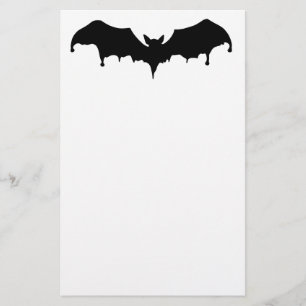 Papeterie Batte de vampire de fonte gothique