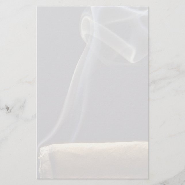 Papeterie Beau cigare avec fumée (Devant)