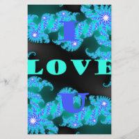 Beau coloré amour univers vectoriel art