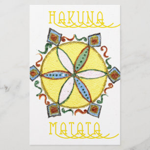 Papeterie Beau Inspirationnel Star Floral Vector Motif