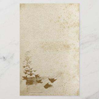 Papeterie Beau papier à papier à papier pour oiseaux anciens