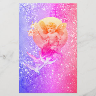 Papeterie BÉBÉ FAIRY, CHEFS, BLEU PURPLE PARKLES, Imaginaire