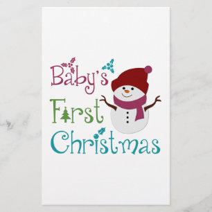 Papeterie Bébés adorables Premier Noël
