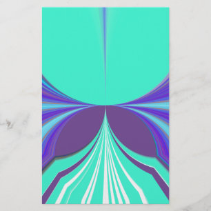 Papeterie Belle extraordinaire Motif Cyan Motif Motif