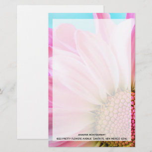 Papeterie Belle Fleur rose Gros plan Photo