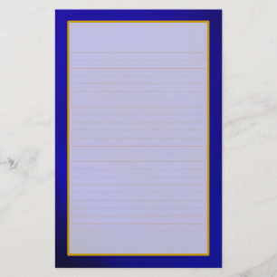 Papeterie Bleu Saphire Bleu Blindé