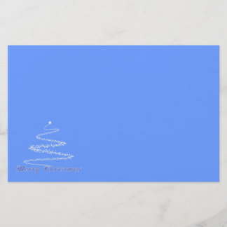 Papeterie bleue de Joyeux Noël