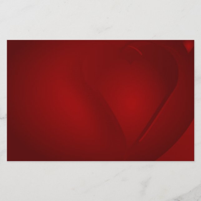 Papeterie Blood Red Hearts (Devant)