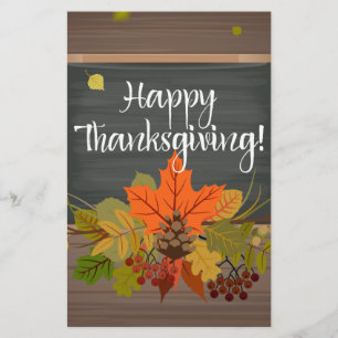 Papeterie bon thanksgiving