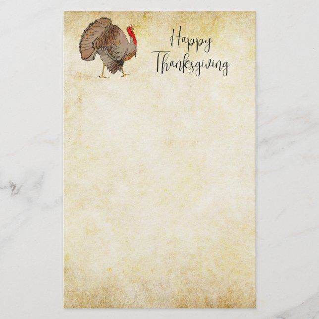 Papeterie bon thanksgiving (Devant)