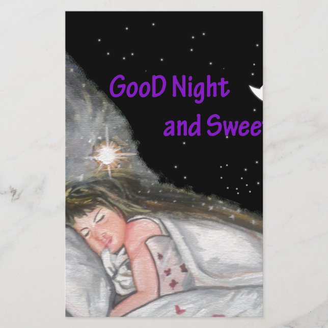 Papeterie Bonne nuit (Devant)