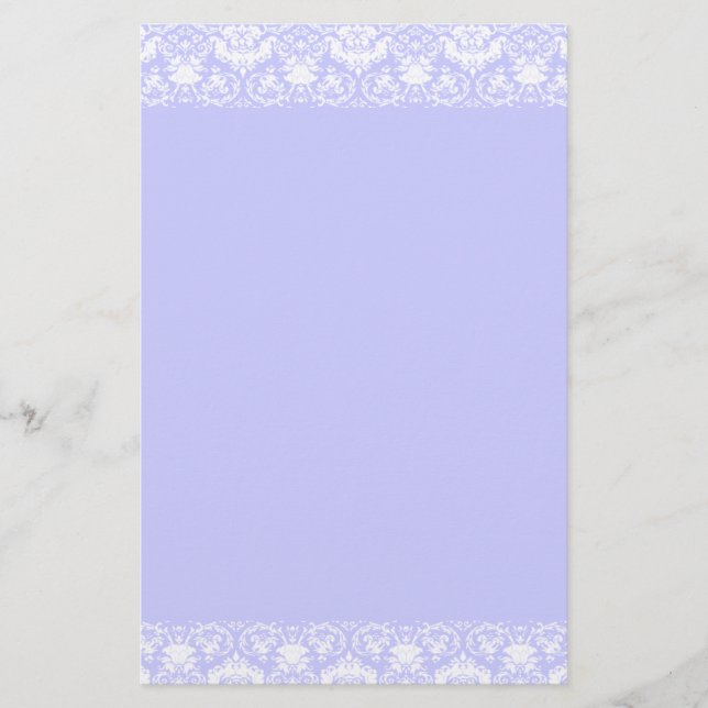 Papeterie Bordure Lacy Damask (Devant)