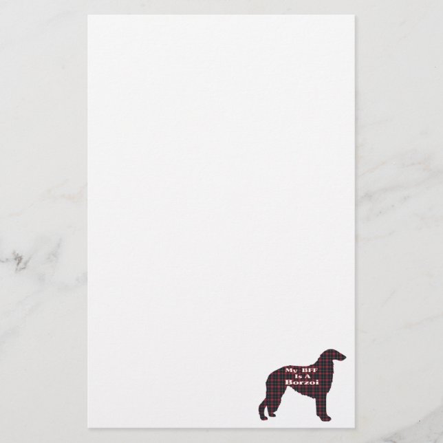 Papeterie Borzoi BFF (Devant)