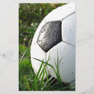 Papeterie Boule de pied de Soccer~ dans le domaine